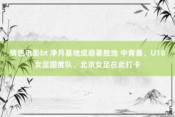 情色电影bt 净月基地成避暑胜地 中青赛、U18女足国度队、北京女足在此打卡